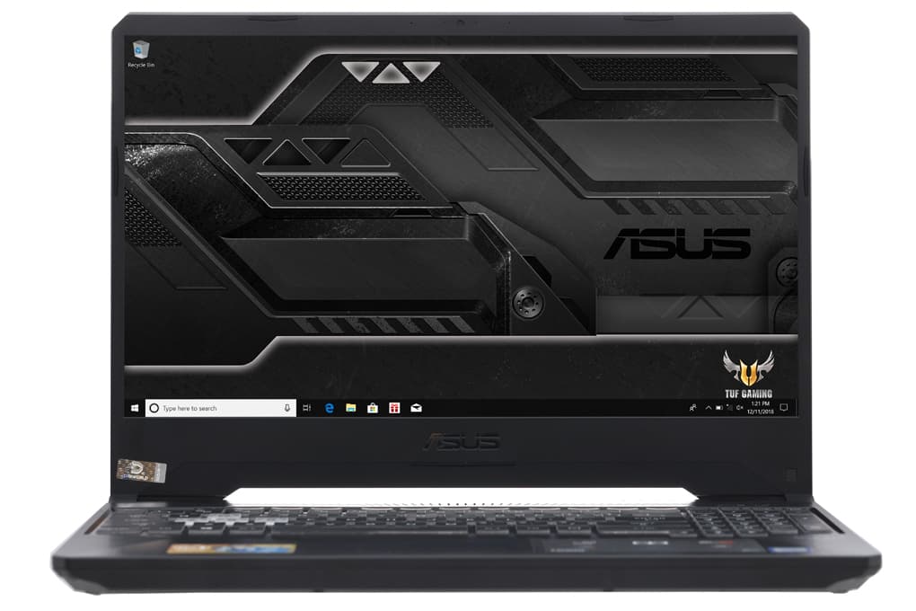 Laptop Asus TUF Gaming FX505GE/ i7 8750H 12CPUS/ 8G/ SSD128 + 1000G/ GTX1050TI 4G/ Viền Mỏng/ LED RGB/ Giá Rẻ i7 8750H/GTX 1050/16GB /256GB /15.6" FHD