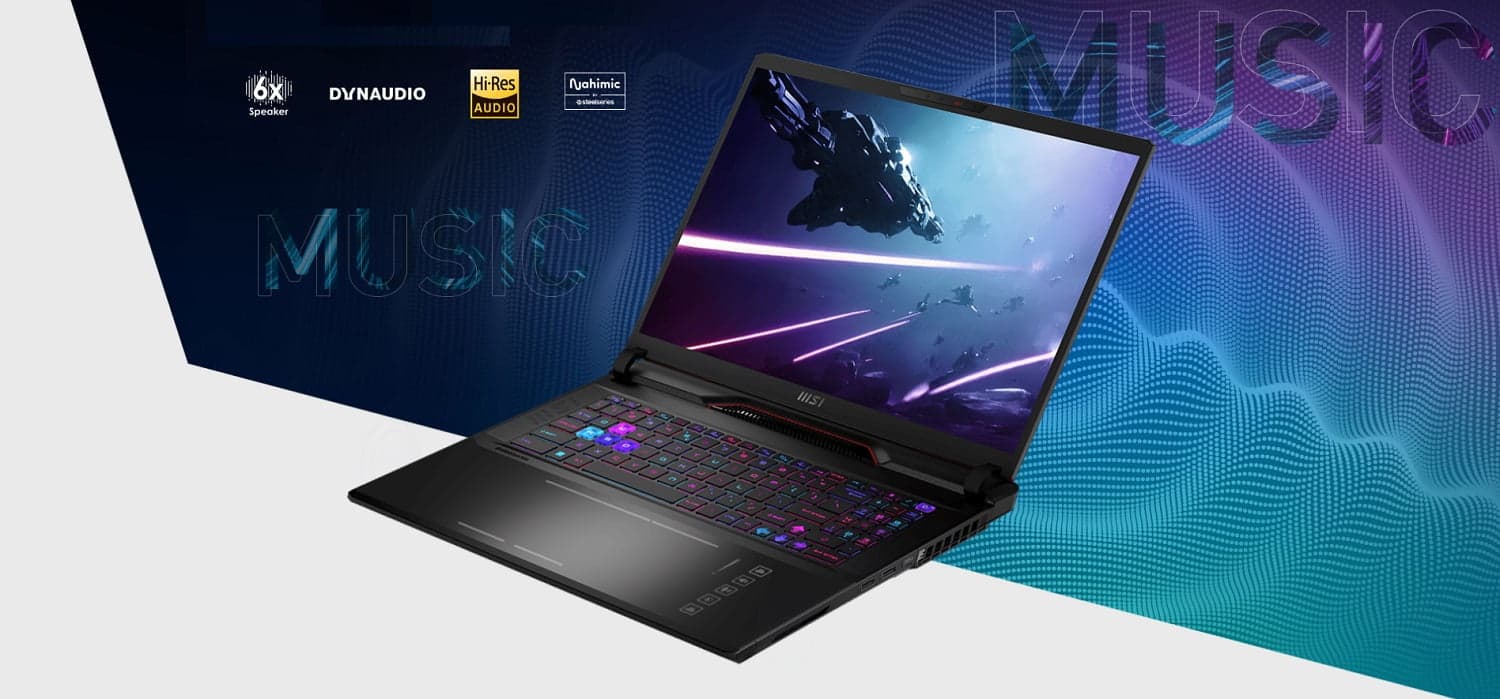 Laptop MSI Raider GE78HX Smart Touchpad 17" (2023)