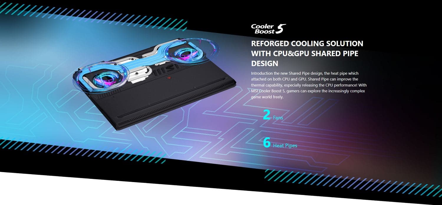 Laptop MSI Raider GE78HX Smart Touchpad 17" (2023)