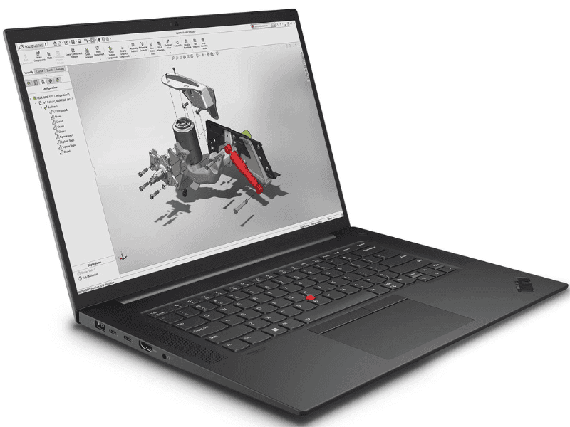 Laptop Lenovo ThinkPad P1 Gen 6 - Mobile WorkStation (2023) - CORE 17 13700H / 32GB/1TB SSD / RTX A2000 Ada 8GB
