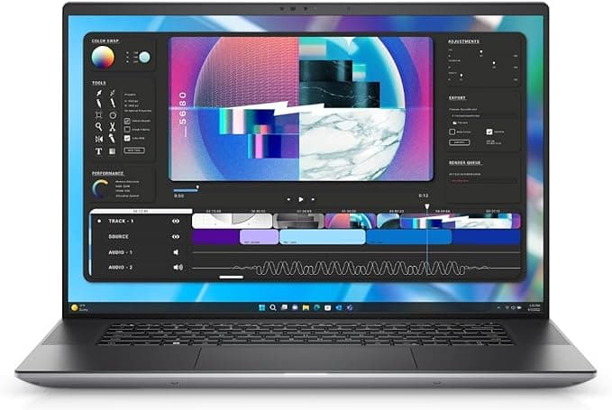 Laptop DELL Precision 5680 Mobile Workstation (2023) - Core i7 13800H/32GB/512GB SSD/ RTX A1000 6GB / UHD+ OLED TOUCH