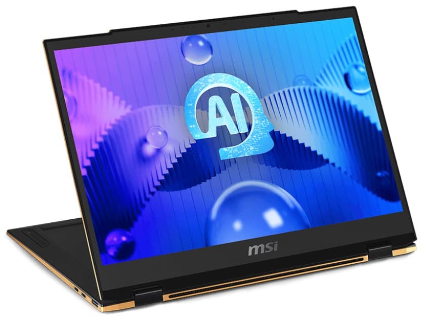 MSI Summit E13 AI Evo A1MTG- 038US 13.3" FHD+ IPS-Level Touch Screen (100% DCI-P3) Laptop w/ Intel Arc Graphics (Intel Core Ultra 7- 155H & Windows 11 Pro)