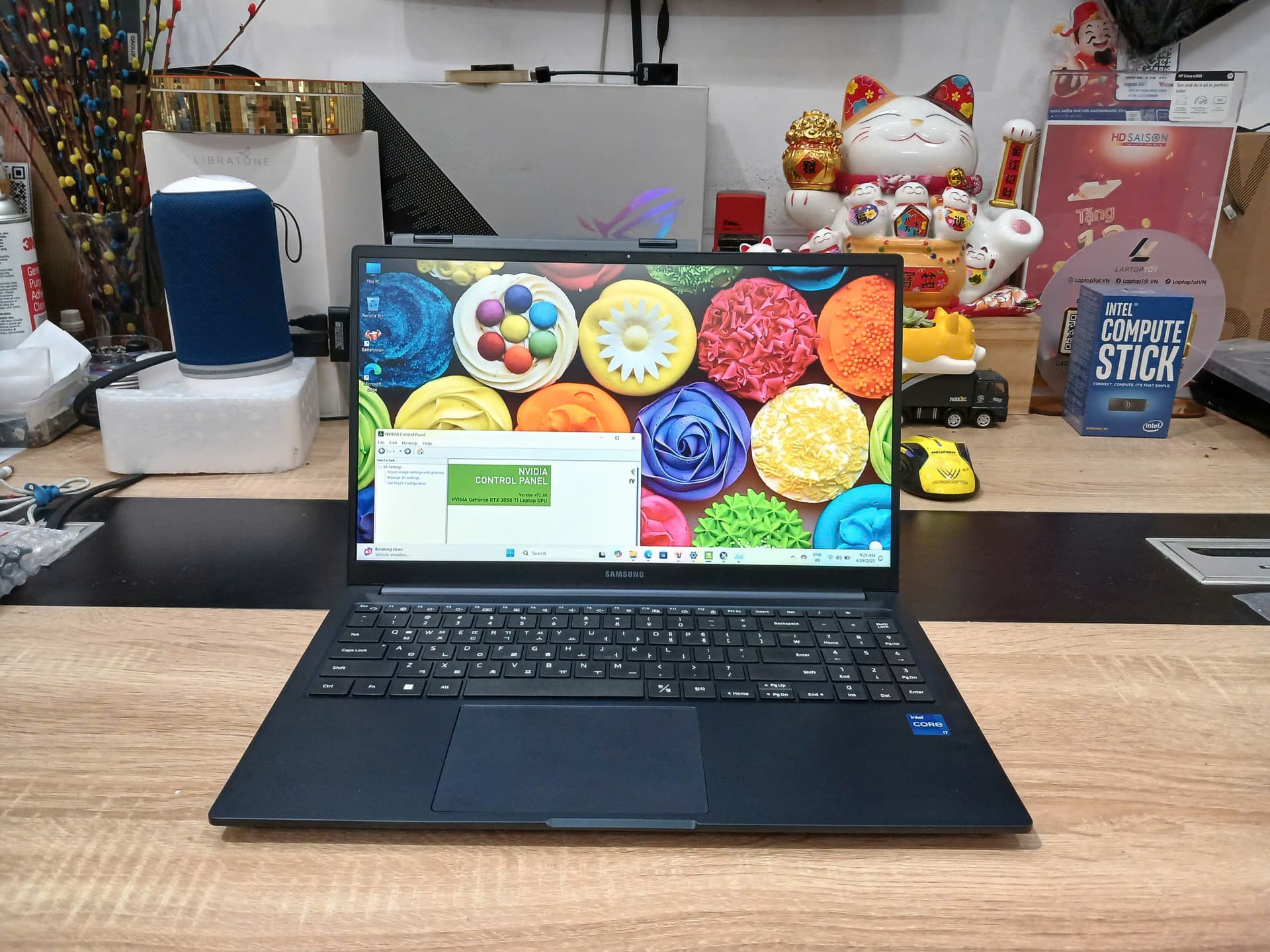 SAMSUNG NT761 CORE I7 11850H/ 32GB/ 1TB/ RTX 3050TI/ 15.6 FHD