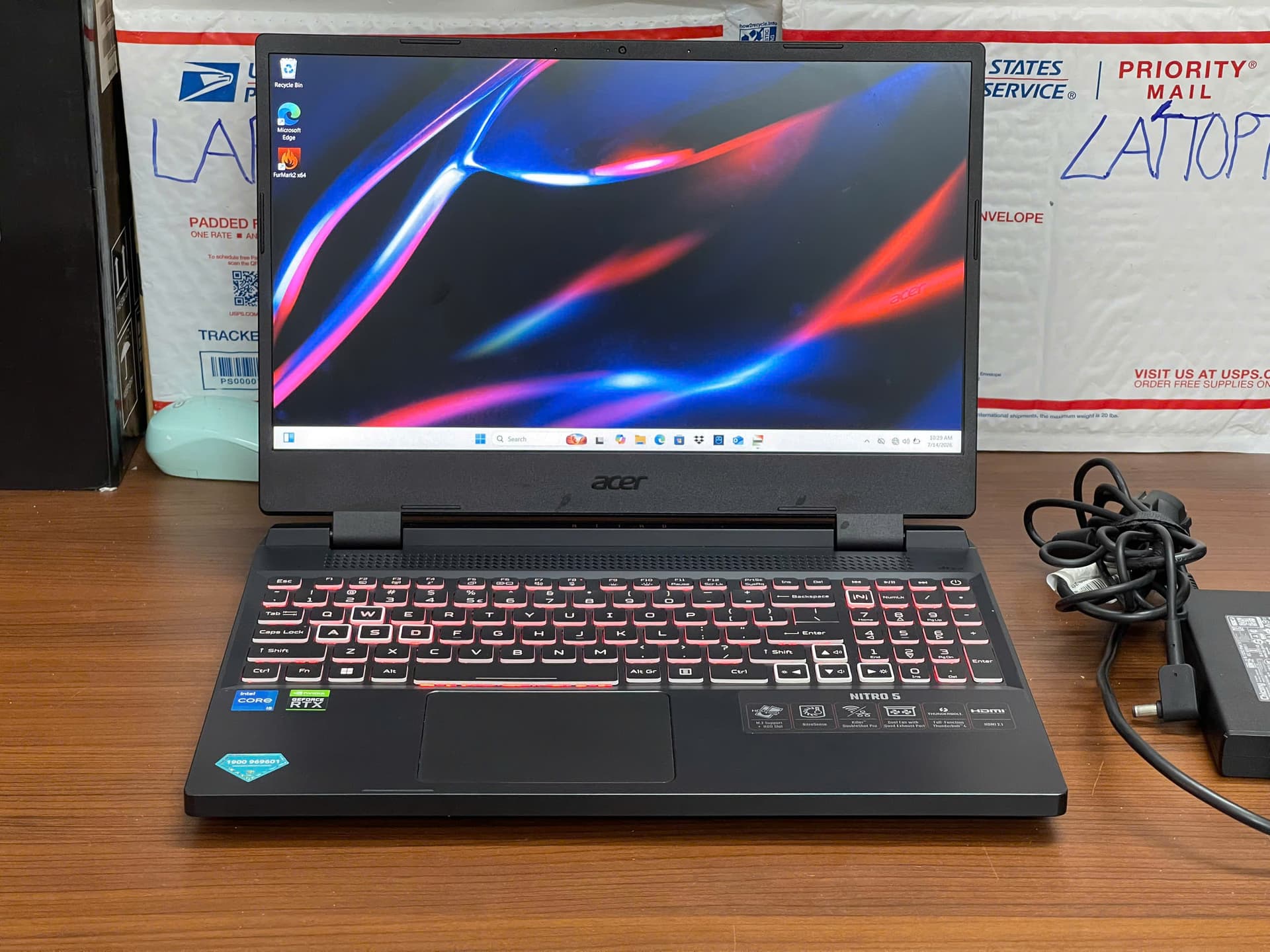 ACER NITRO 5 TIGER AN515-58-52SP CORE I5 12500H/8GB /512GB/ 15.6 FHD 144HZ/ RTX 3050
