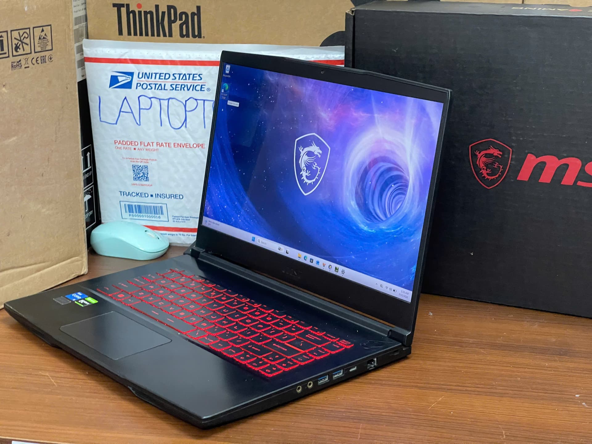 MSI Gaming GF63 THIN 11SC I5 11400H/ RAM 8GB SSD 512G/ GTX 1650