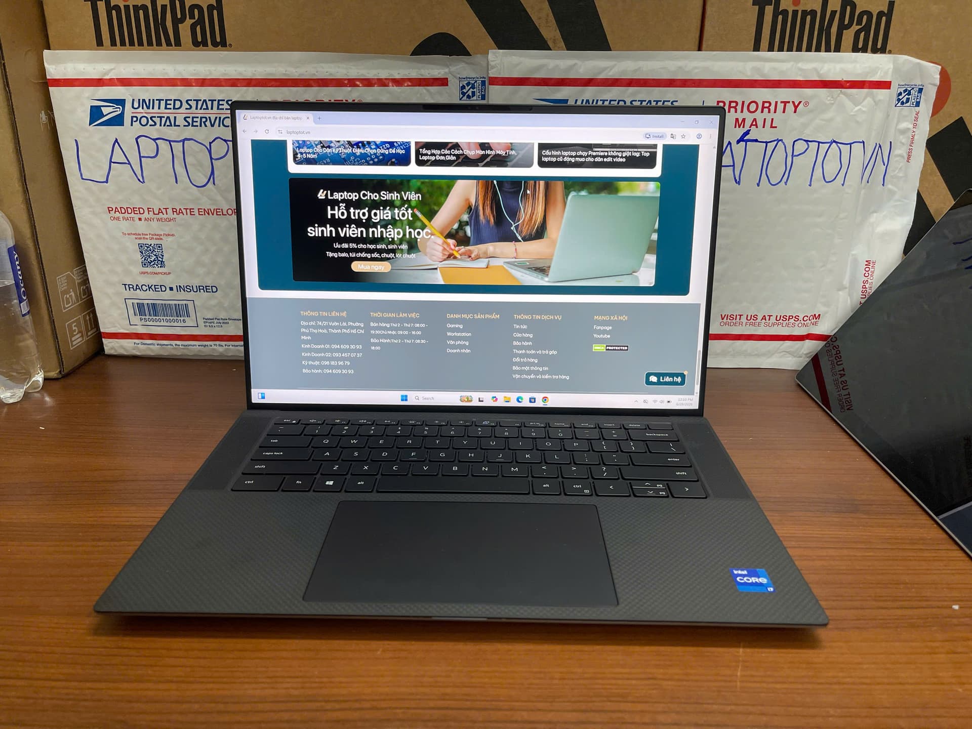 DELL Precision 5560 Mobile Workstation - CORE I7 11850H / 16GB / 512GB/ QUADRO T1200 4GB/FHD 500NIT