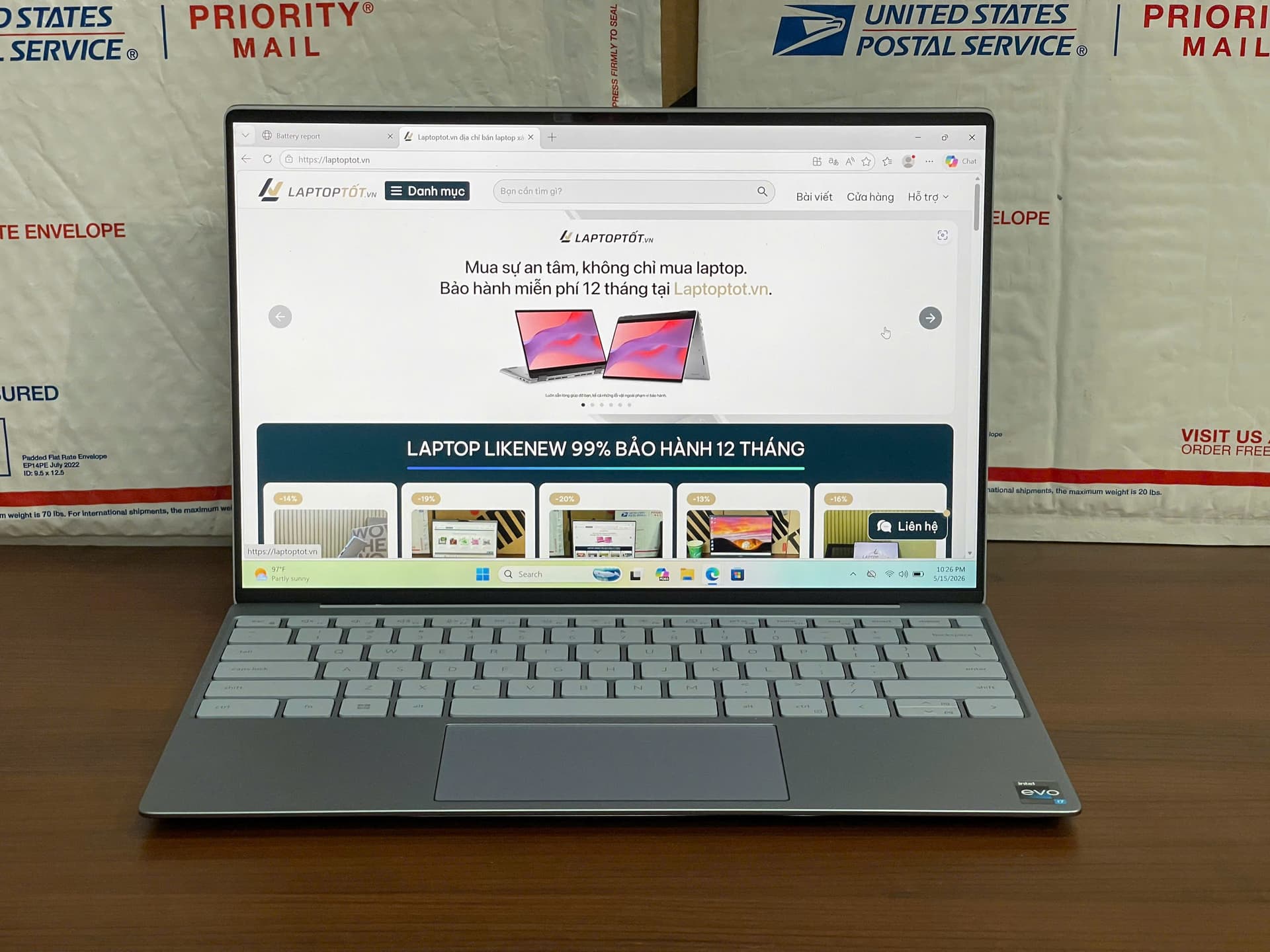 Laptop DELL XPS 13 9315 - CORE I7 1250U / 16GB / 512GB SSD / 13.4 FHD+