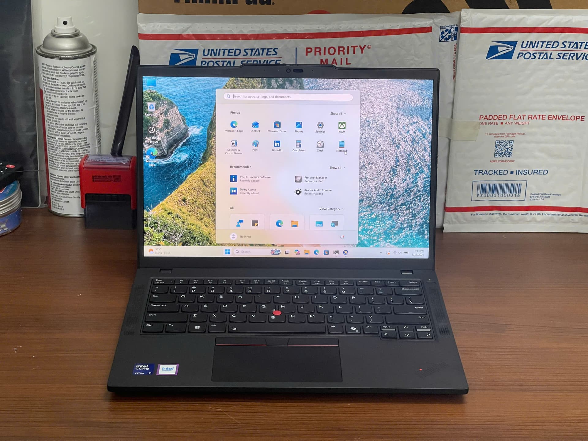 ThinkPad T14 Gen 5 U7 155U 16G 512G 14 FHD Active 2025
