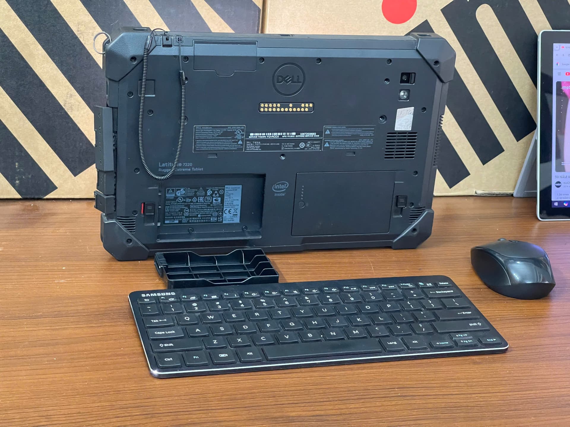 Dell  Tablet 7220, Core i3-8145U/ 8GB/256GB/ Intel UHD Graphics 620/ 11.6” FHD Touch 1000nits