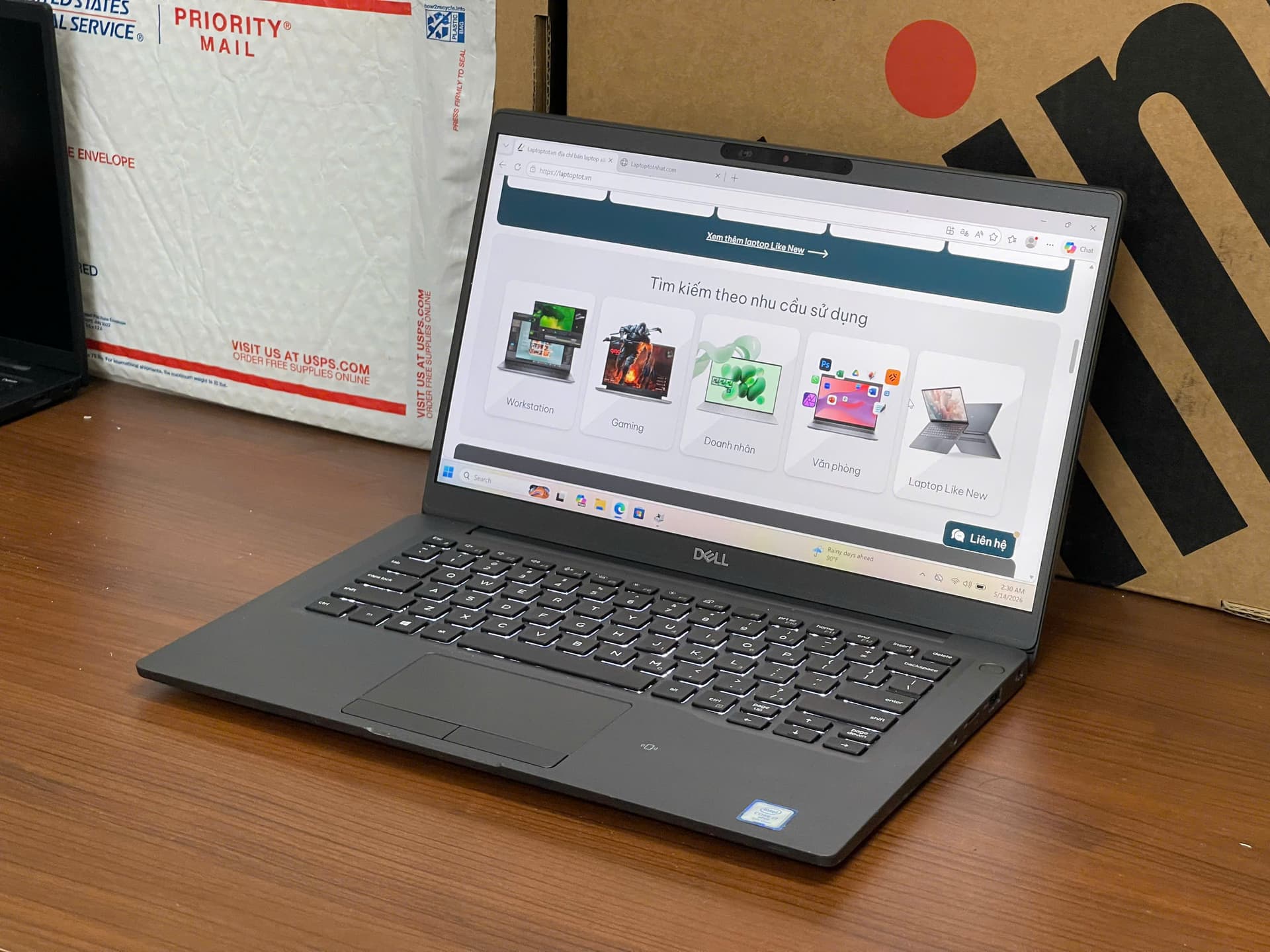 DELL LATITUDE 7400/ I7 8665U/ 16GB/256GB/14 FHD/ LEDKEYBOARD
