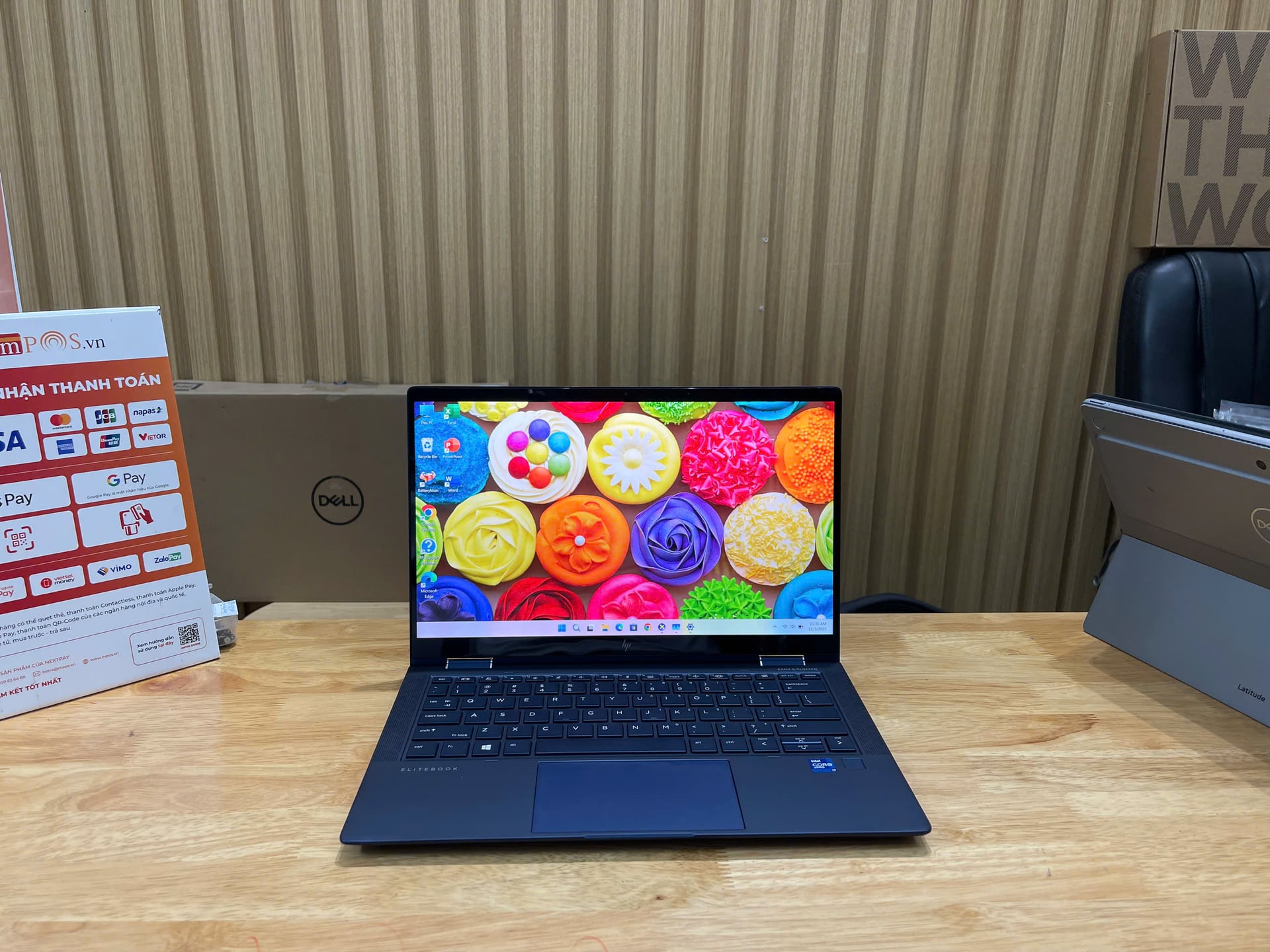 HP Elite Dragonfly 13.5 G2 2 in 1 Core i7 1185G7 Ram 32G
