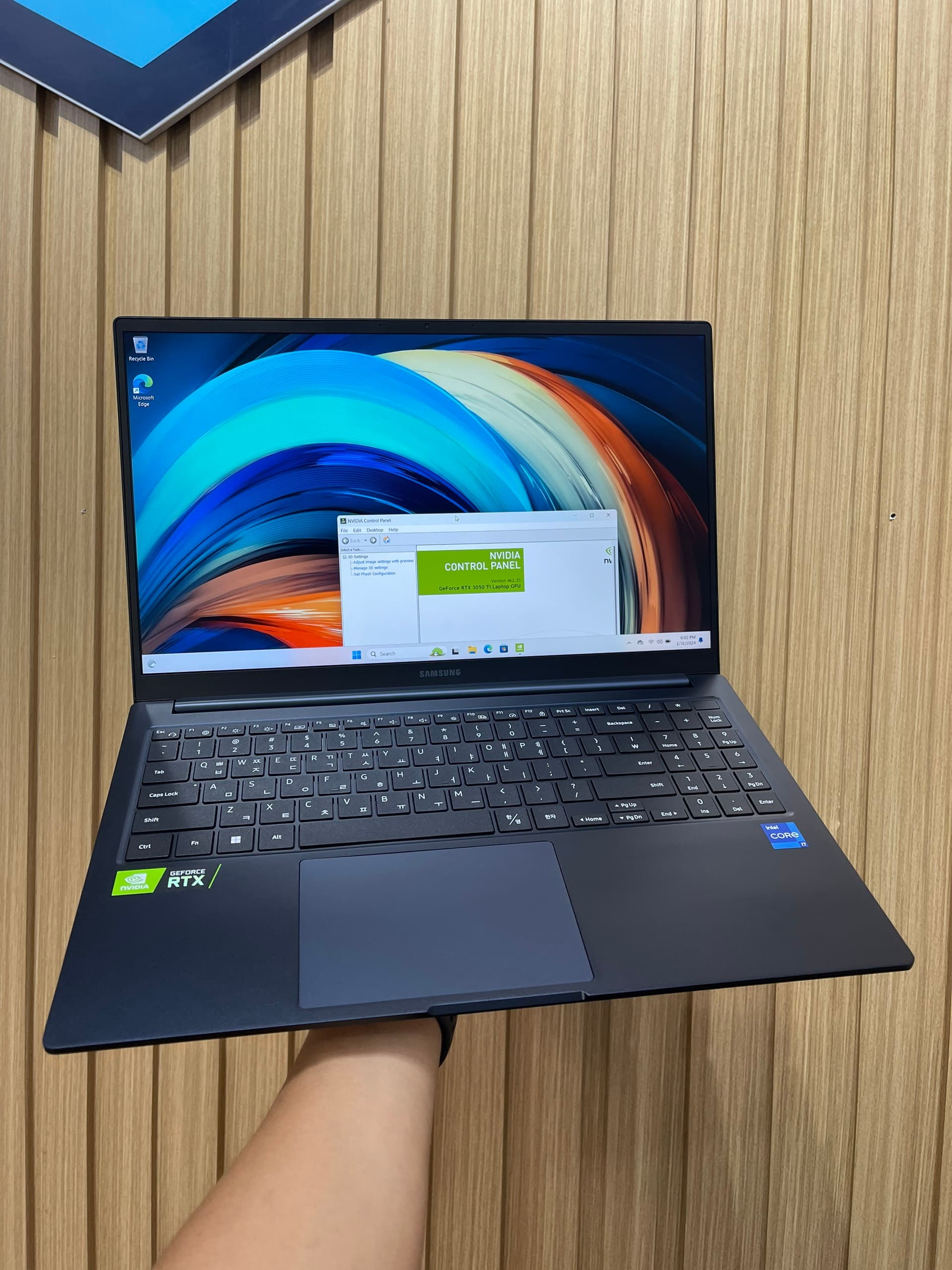 Samsung NT761 i7 11850H 32GB RTX 3050Ti 2023 Samsung NT761 i7 11850H 32GB RTX 3050Ti 2023