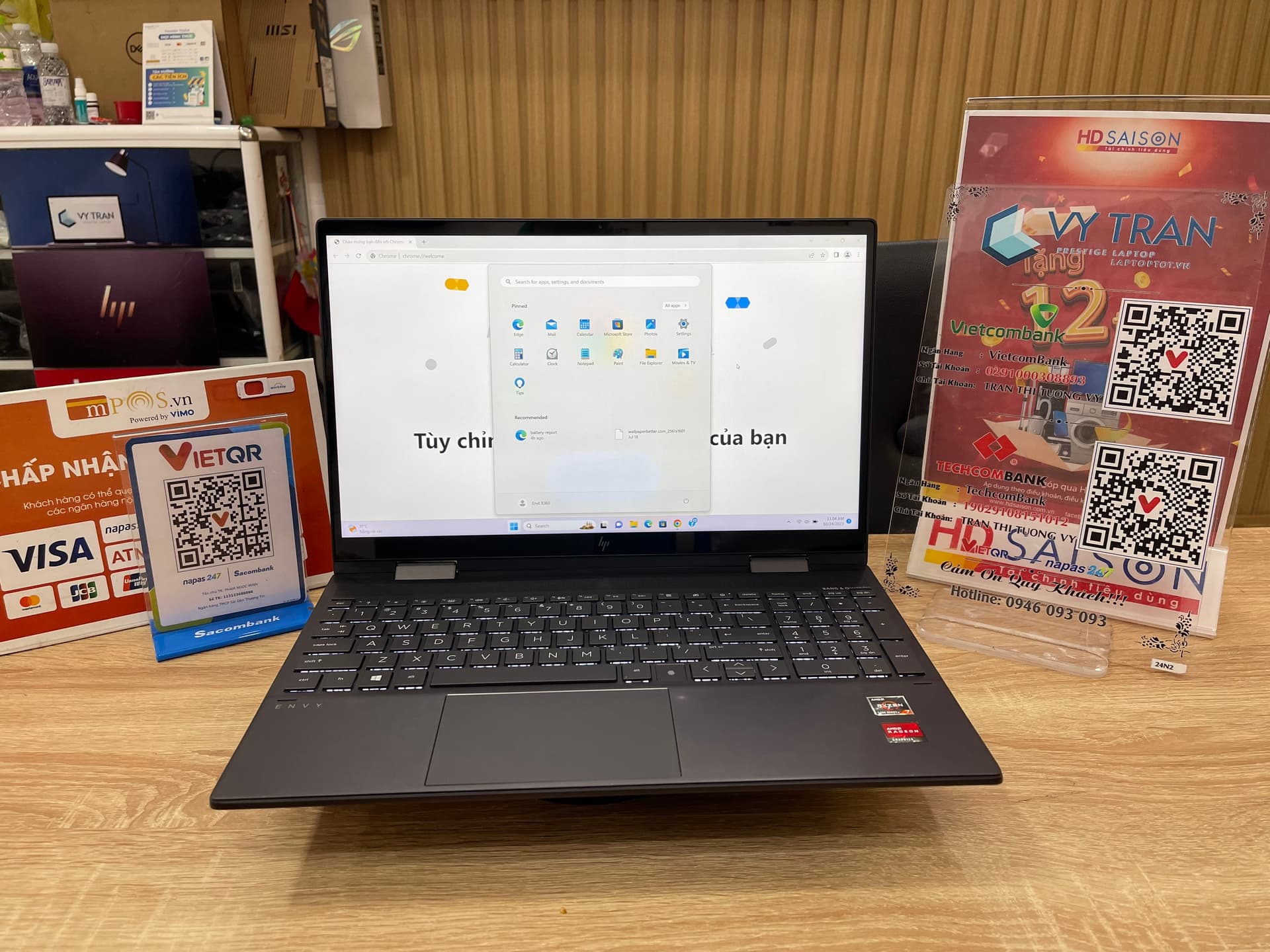 HP Envy 15 X360 Ryzen 7- 5700U 16G 512G 2021 HP Envy 15 X360 Ryzen 7- 5700U 16G 512G 2021