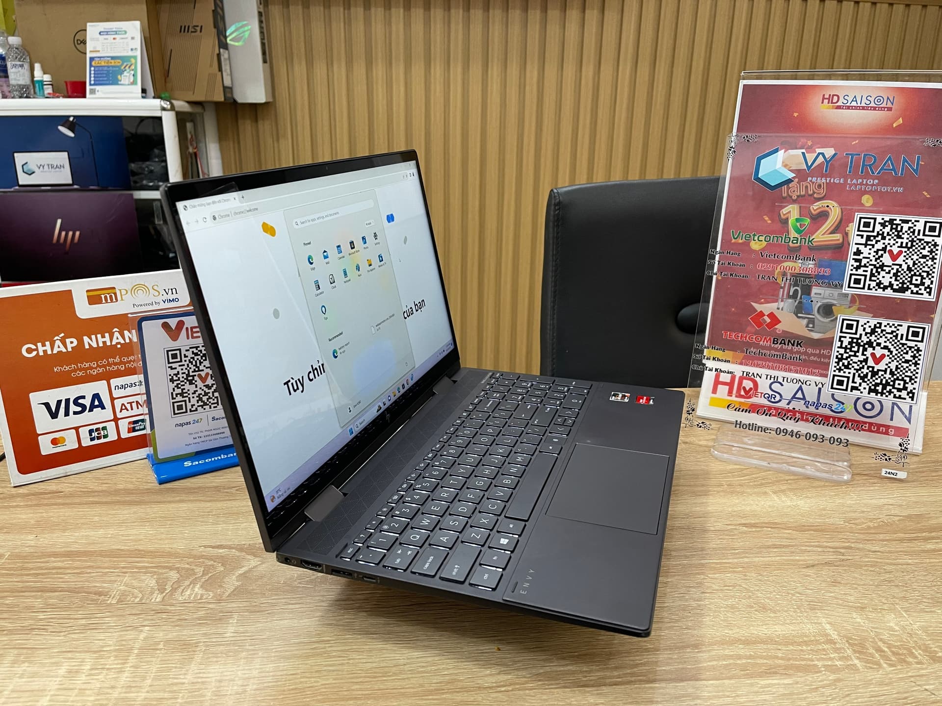 HP Envy 15 X360 Ryzen 7- 5700U 16G 512G 2021 HP Envy 15 X360 Ryzen 7- 5700U 16G 512G 2021