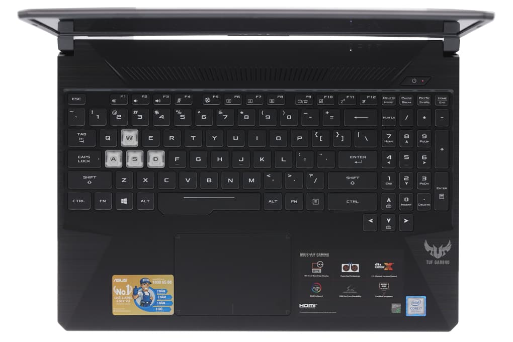 Laptop Asus TUF Gaming FX505GE/ i7 8750H 12CPUS/ 8G/ SSD128 + 1000G/ GTX1050TI 4G/ Viền Mỏng/ LED RGB/ Giá Rẻ i7 8750H/GTX 1050/16GB /256GB /15.6" FHD Laptop Asus TUF Gaming FX505GE/ i7 8750H 12CPUS/ 8G/ SSD128 + 1000G/ GTX1050TI 4G/ Viền Mỏng/ LED RGB/ Giá Rẻ i7 8750H/GTX 1050/16GB /256GB /15.6" FHD