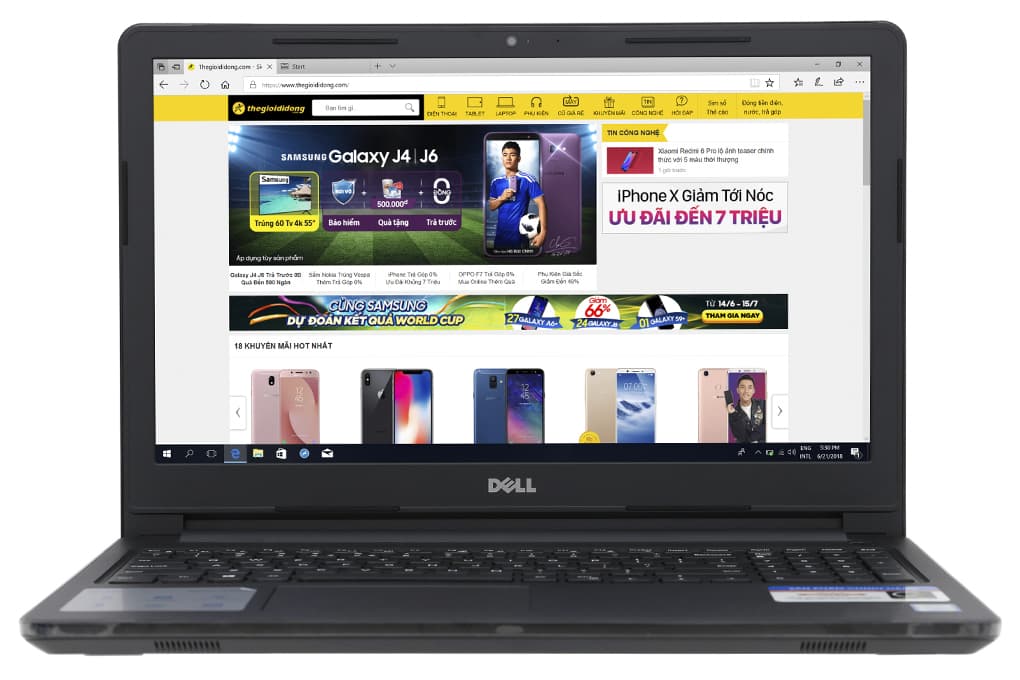 Laptop Dell Inspiron N3576/ i5 8250 8CPUS/ SSD128+500G/ Vga Radeon 520 Laptop Dell Inspiron N3576/ i5 8250 8CPUS/ SSD128+500G/ Vga Radeon 520