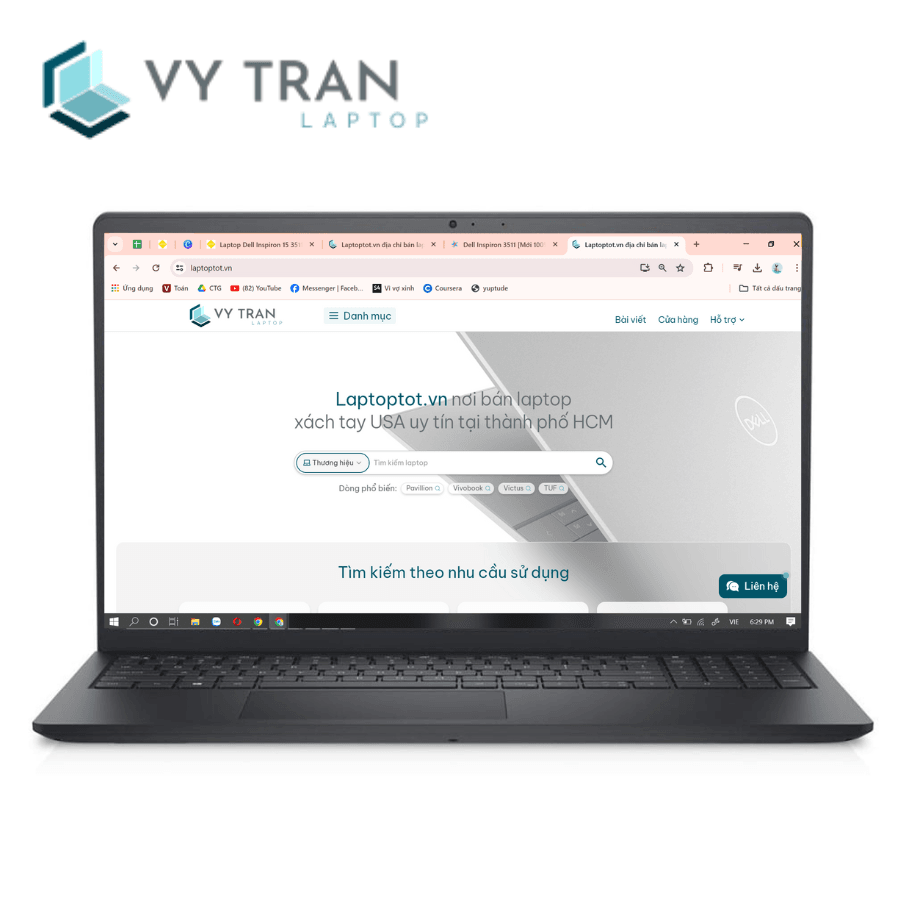 Dell Inspiron 15 3511 2022 i5 1035G7 Ram 8G SSD128G i5 1035G7/intel UHD/8GB /128GB /15.6" FHD Cảm ứng Dell Inspiron 15 3511 2022 i5 1035G7 Ram 8G SSD128G i5 1035G7/intel UHD/8GB /128GB /15.6" FHD Cảm ứng