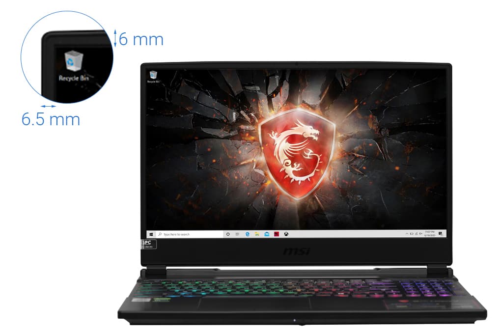 Laptop MSI GAMING GL65 LEOPARD 10SCXK i7 10750H/ RAM 8GB/ SSD 512GB/ GTX1650 Laptop MSI GAMING GL65 LEOPARD 10SCXK i7 10750H/ RAM 8GB/ SSD 512GB/ GTX1650
