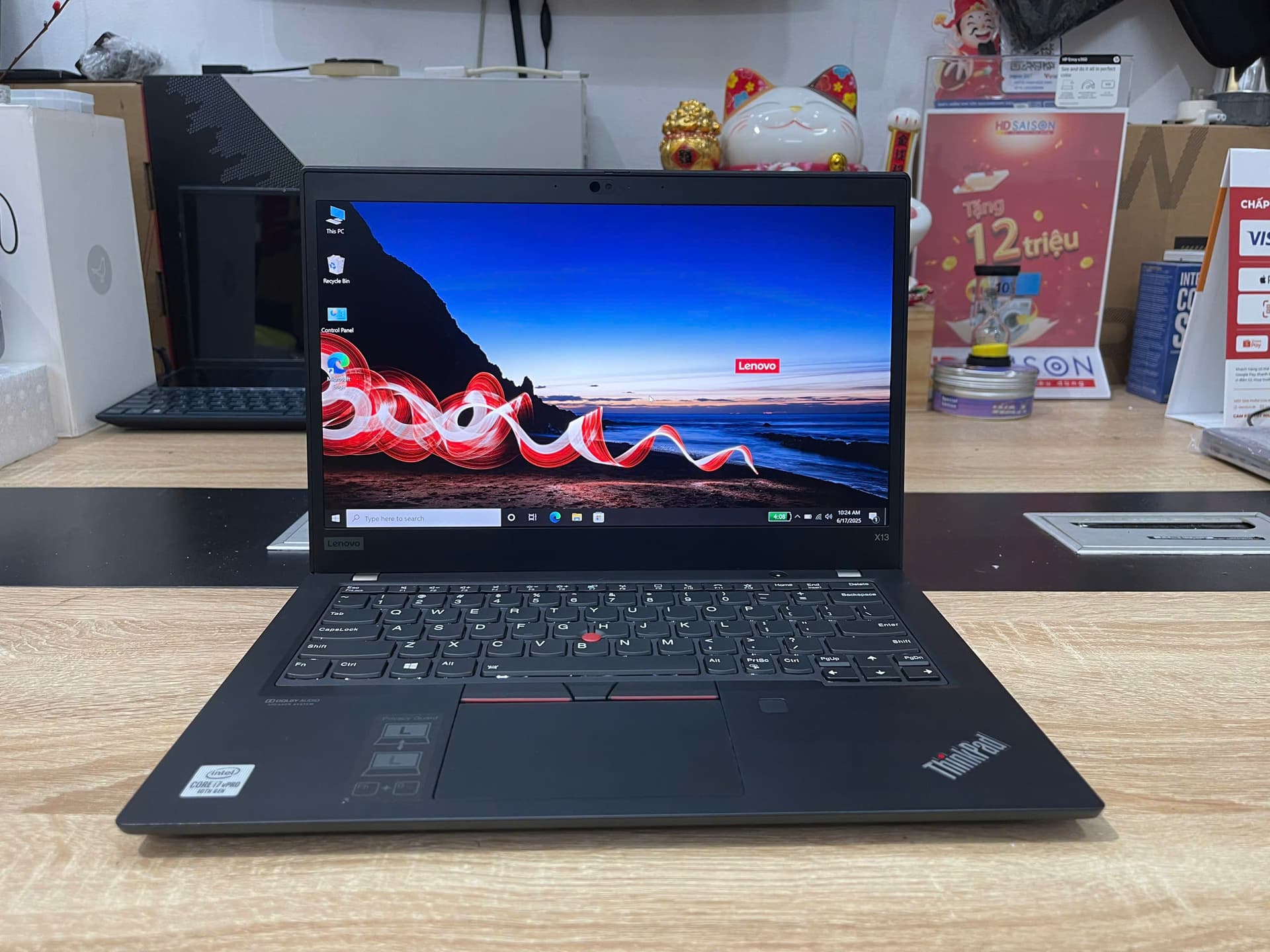 Laptop LENOVO THINKPAD X13 GEN 1 i5 10210U/ RAM 8GB/ SSD 256GB