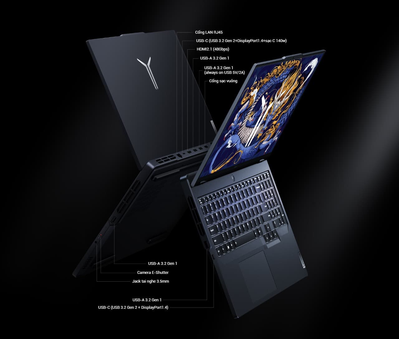 Laptop Lenovo Legion 5 Pro (2024) - CORE 19 14900HX/16GB/1TB SSD/ RTX 4060 8GB / WQXGA 240hz Laptop Lenovo Legion 5 Pro (2024) - CORE 19 14900HX/16GB/1TB SSD/ RTX 4060 8GB / WQXGA 240hz