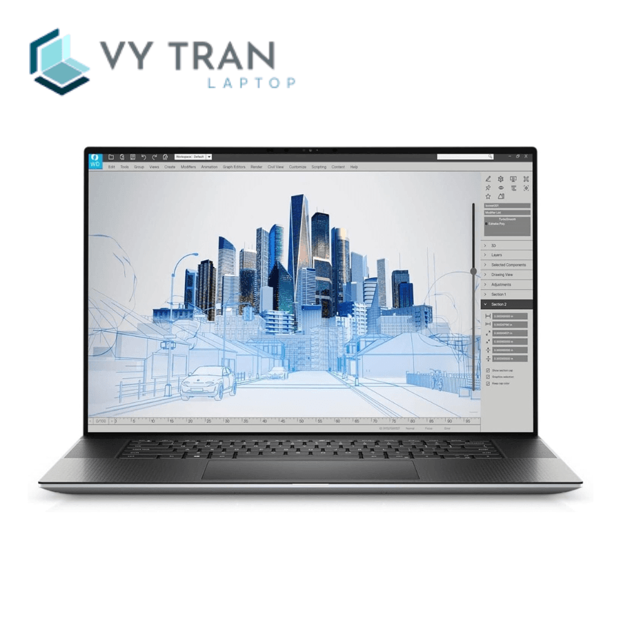 Laptop DELL Precision 5760 Mobile Workstation - CORE 19 11950H / 32GB / 1TB SSD / QUADRO RTX A3000 6GB Laptop DELL Precision 5760 Mobile Workstation - CORE 19 11950H / 32GB / 1TB SSD / QUADRO RTX A3000 6GB