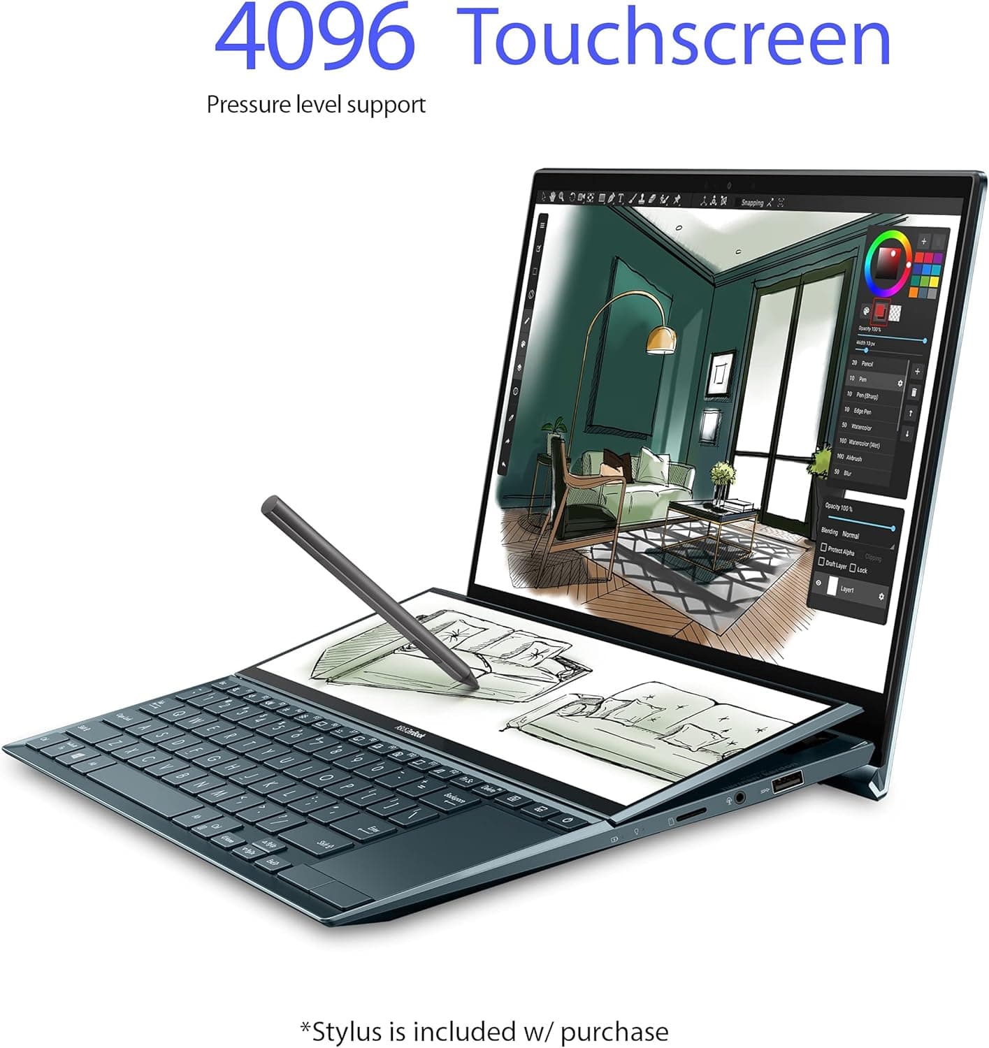 Asus ZenBook Duo UX482 - CORE I7 1195G7/16GB/1TB SSD/ GEFORCE MX450 2GB Asus ZenBook Duo UX482 - CORE I7 1195G7/16GB/1TB SSD/ GEFORCE MX450 2GB