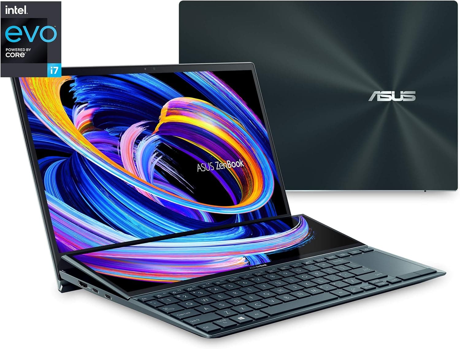 Asus ZenBook Duo UX482 - CORE I7 1195G7/16GB/1TB SSD/ GEFORCE MX450 2GB Asus ZenBook Duo UX482 - CORE I7 1195G7/16GB/1TB SSD/ GEFORCE MX450 2GB